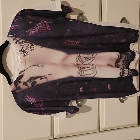 Suicide Squad Joker Costume Shirt - Picture 5 of 8